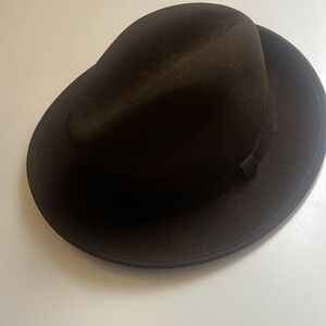 LiteFelt “the Original” Brown Fedora Hate sz Large
